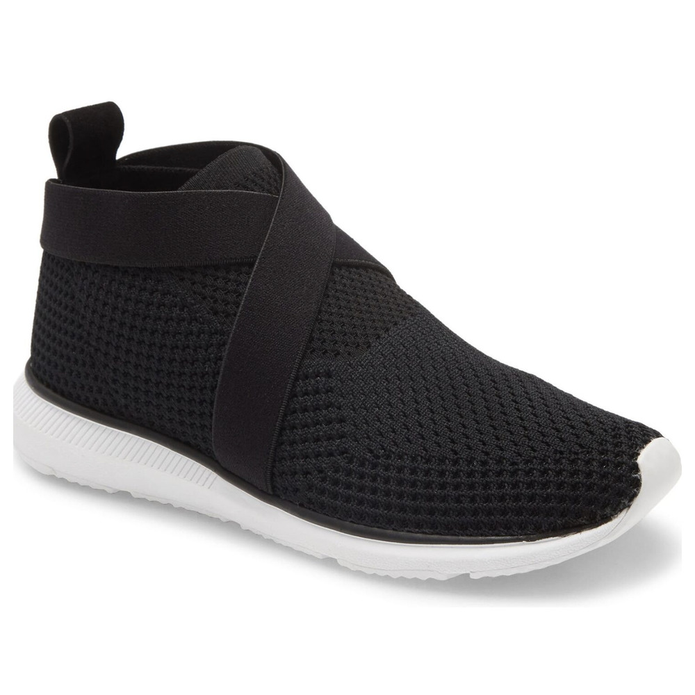 Eileen Fisher Black Zing Stretch Knit Sneaker Size 9